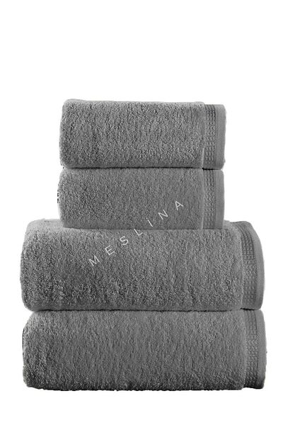 Meslina 50X90 70X140 | 4-Piece Bath Towel Set Bath Set 100% Cotton