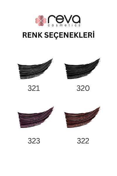 REVA Extending Hybrid Mascara - Hybrid Length & Curl Mascara Extra Black - No: 320 - Vegan Clean Content