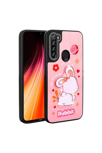 Ummeslem حافظة متوافقة مع هاتف Xiaomi Redmi Note 8 غطاء سيليكون Amas مع شكل أ...