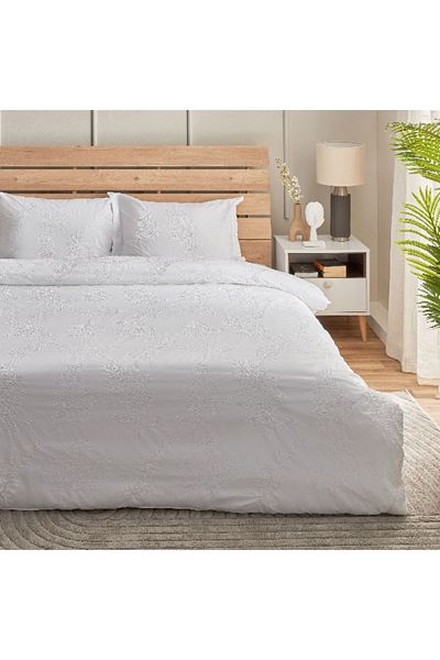 Home Box Grande Affordables 3-Piece Duvet Cover Set - 220x220 cm