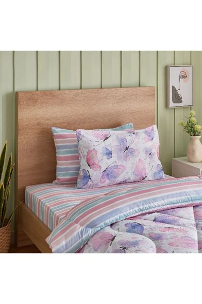 Home Box Flutterby Dreamscape 2-Piece Pillow Cover Set - 50x75 cm