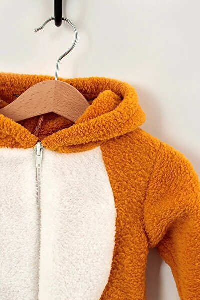 Bebelove Baby Boy/Girl Lion Welsoft Fleece Children's Jumpsuit