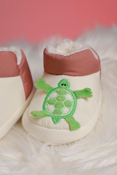 Oksit Αντιολισθητική σόλα Thermal Heat Turtle Pattern - Βρεφικές και παιδικές παντόφλες Home Boots