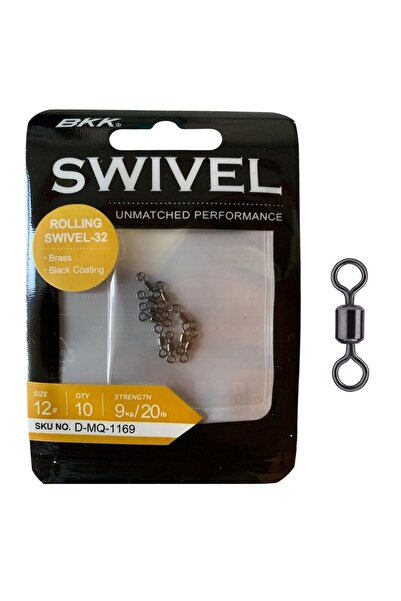 BKK Rolling Swivel-32 Fırdöndü No:12 (10'lu Paket)