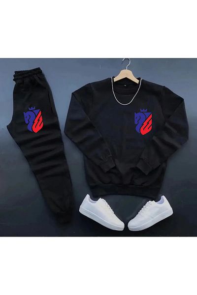 Pisa Art Botosani Sweatshirt + Sweatpants 2-Piece Combination Set