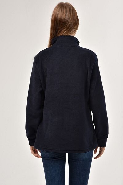 LİKAPA Zippered Fleece Coat