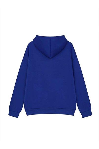 Keywest Ufo Cat Pattern Unisex Oversize Winter Hoodie - 3 νήματα 100% βαμβάκι, με κουκούλα