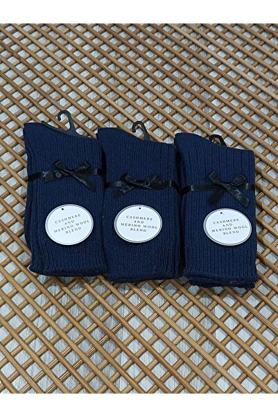 Rocks For Wool Cashmere Women's Socks - 3 Pairs Socks Set