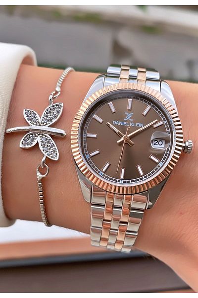 Daniel Klein Brand Modern Sports Wristwatch-Wristband
