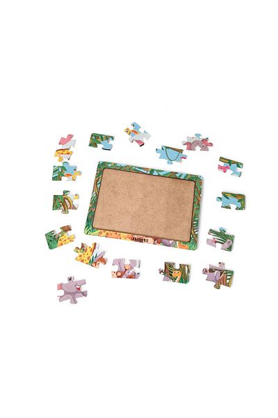 Fizello Animal Kingdom - 4-16 Pieces Educational Puzzle Toy, for Baby and Child