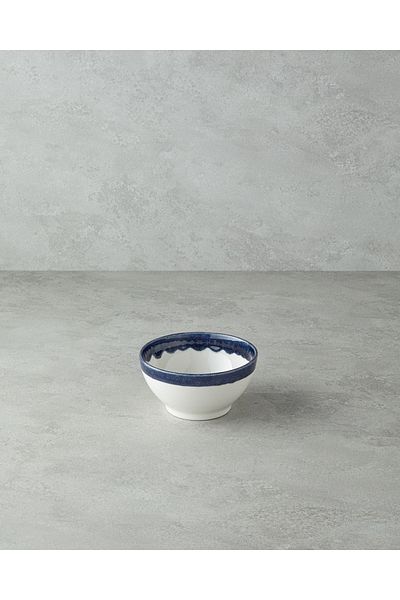 English Home Larry Porcelain Bowl - 14 cm Dark Blue