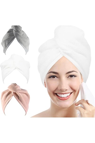 Qrsln Πολύ χρήσιμη πετσέτα μαλλιών Lalita