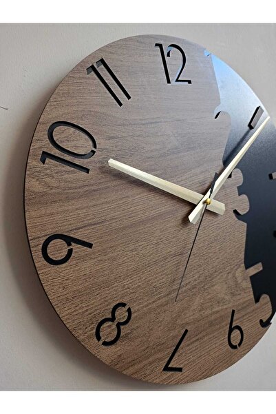 Genel Markalar AHŞAP SESSİZ DUVAR SAATİ