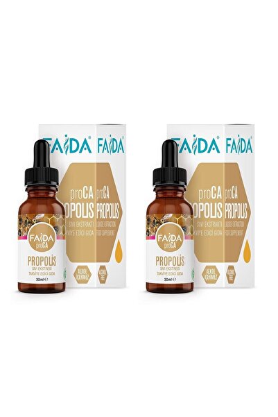 Faida Proca Propolis Ekstraktı Suda Çözünür Damla 30ml 2'li Paket