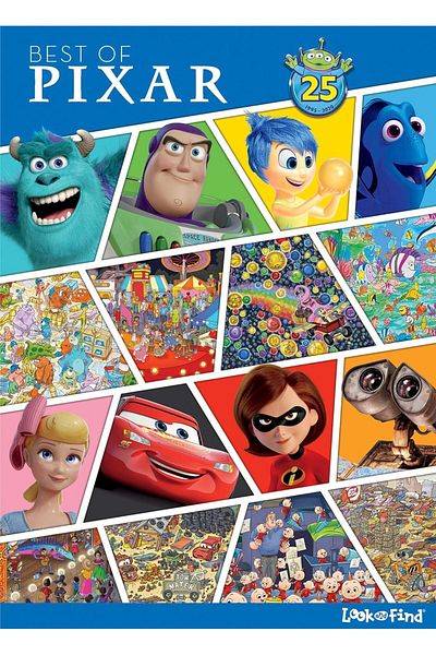 pi kids Best of Pixar Look and Find Activity Book | |   English Children's Book