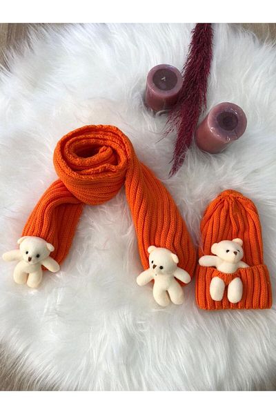 ÇOCUK GİYİM MERKEZİ Children's Scarf Beat Set