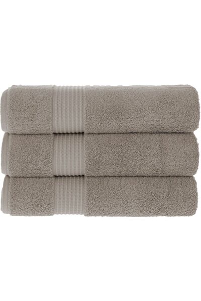 MAURAHOME Tomurcuk %100 Pamuk 3'lü Banyo Havlu Seti