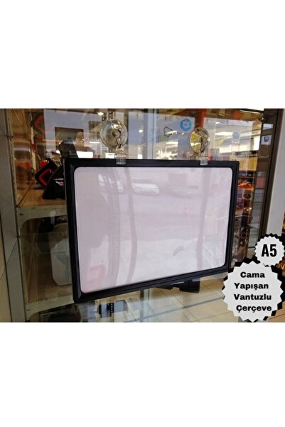 Özfiliz Mağaza Ekipmanları 2 Ad. Vantuzlu Camda Sallanan, Cama Yapışan Çerçev...