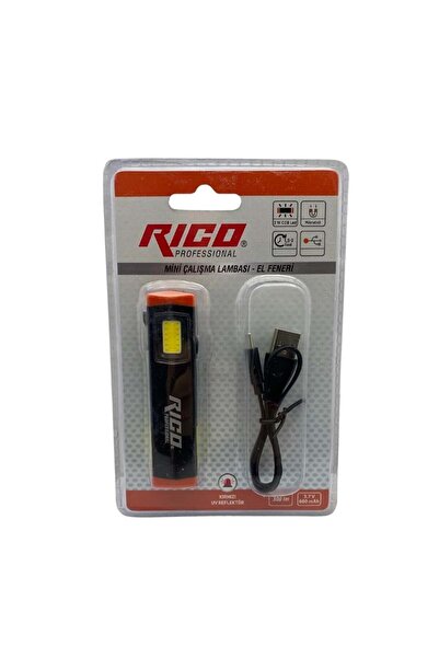 Rico Mini Çalışma Lambası El Feneri Rc0032