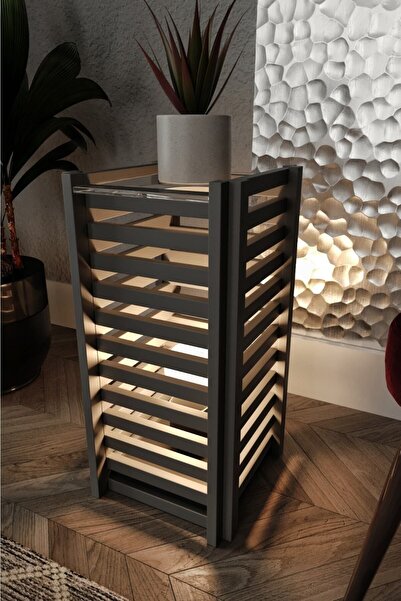 messer Siyah Solis Sehpa Lambader