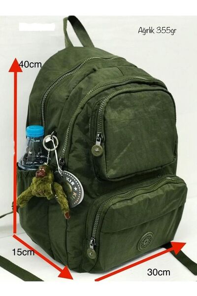 Bonjour Rucsac din țesătură impermeabilă cu mai mulți ochi, potrivit pentru școală