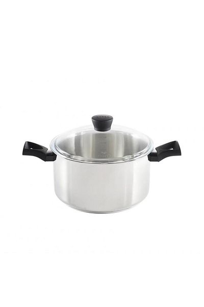 Pyrex قدر طهي احترافي مقاس 24 سم مع غطاء