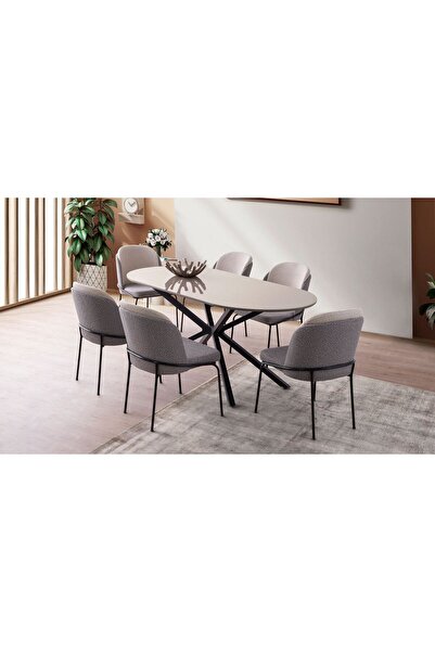 CaddeYıldız Lara Yemek Masası Takımı - Sirius Sandalye