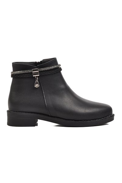 AYAKMOD 325098   Black Skin Women's Boots