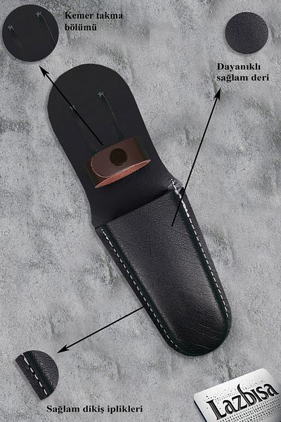 LAZBİSA Lz-K21 Leather Pruning Shears - Cover