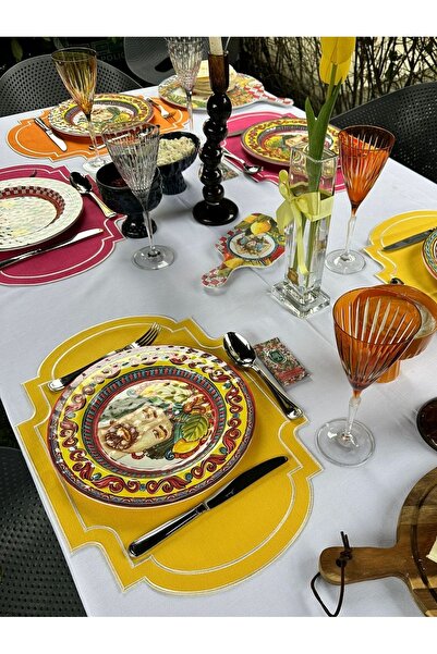 Matis Home Line طقم تقديم أمريكي فرنسي مكون من قطعتين