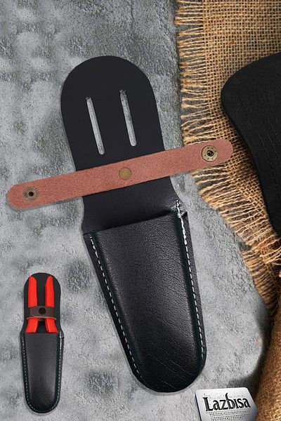 LAZBİSA Lz-K21 Leather Pruning Shears - Cover