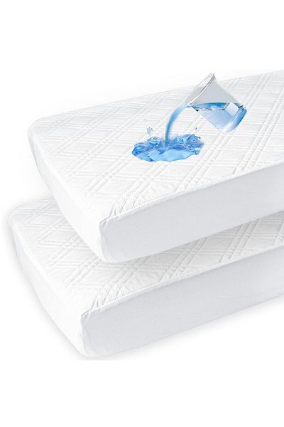 Irk Lemoon Baby Bed Mattress 100% Cotton Fitted, Mattress Fabric Mattress