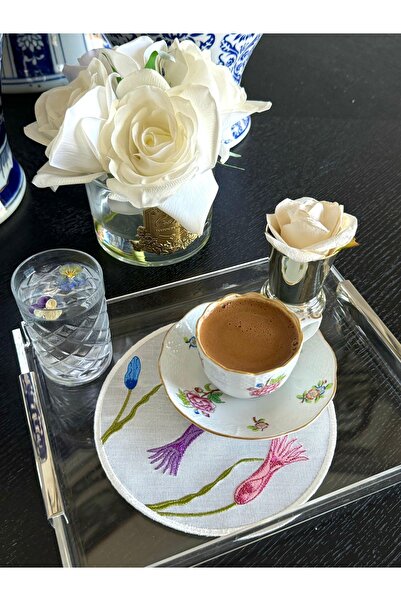 Matis Home Line Tulip 2-Piece Coasters