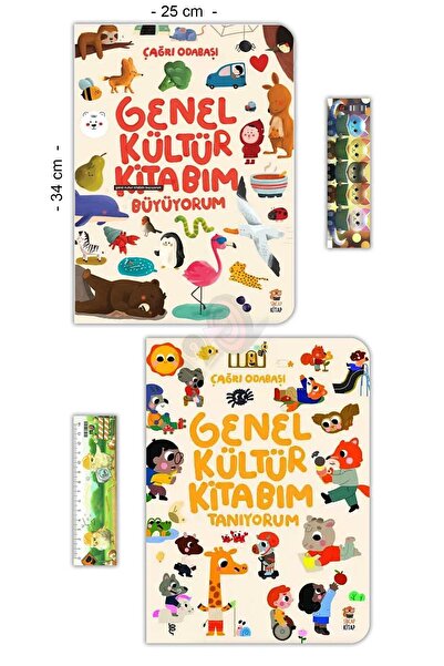 Sincap Kitap Genel Kültür Kitabım - Büyüyorum Tanıyorum (0-12 Ay)