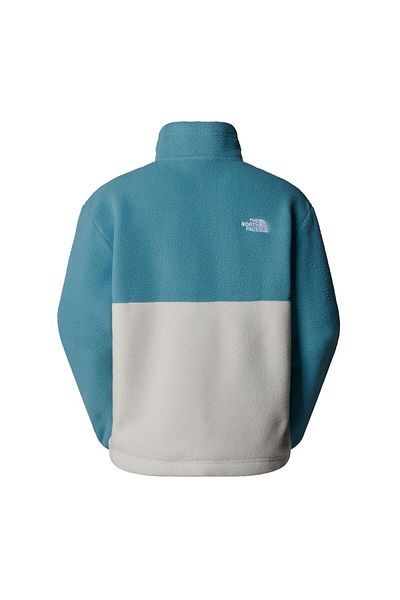 THE NORTH FACE Dámský fleecový kabát Yumiori – 1/4 zip, modrá-L, Nf0A88438Ti1