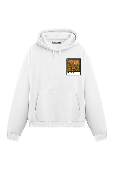 Mounte Bianca Unisex Φθινόπωρο - Κανονικό Hoodie