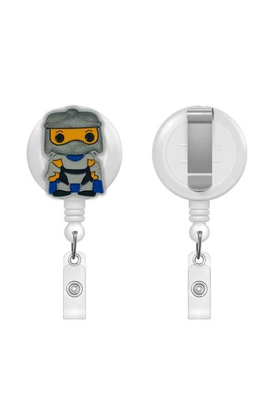 PABALAS Ninja Turtle Shredder Figured Yoyo Collar Card Holder