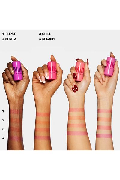 Milk Makeup Splash Passi.2627 - Cooling Water Jelly Tint, Moisturizing Lip and Cheek Stick