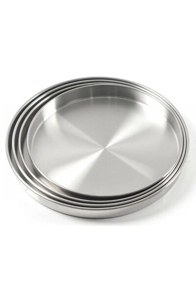 Matar Endüstriyel Mutfak Ekipmanları صينية خبز دائرية من الألومنيوم مقاس 45 سم