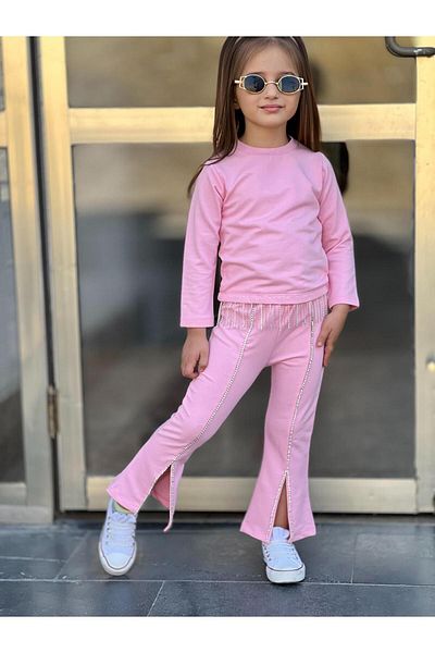 ALPİDS Girl's Rhinestone Tracksuit