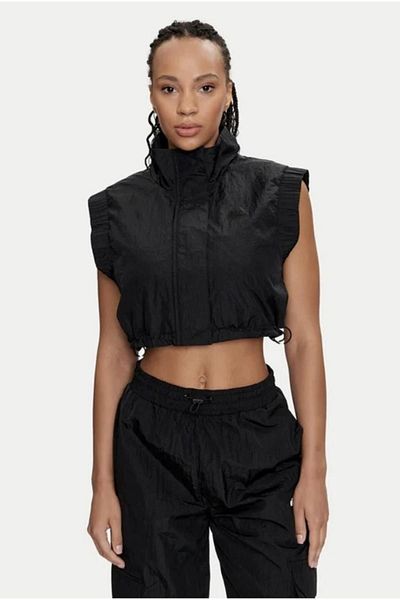 adidas City Escape Women's Crop Black Vest/Coat