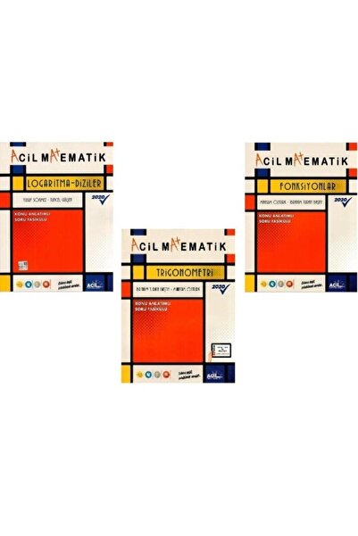 Apotemi Yayınları Apotemi 9,10,11 TYT Ayt 2025 Acil Yayınları Fonksiyon + Log...