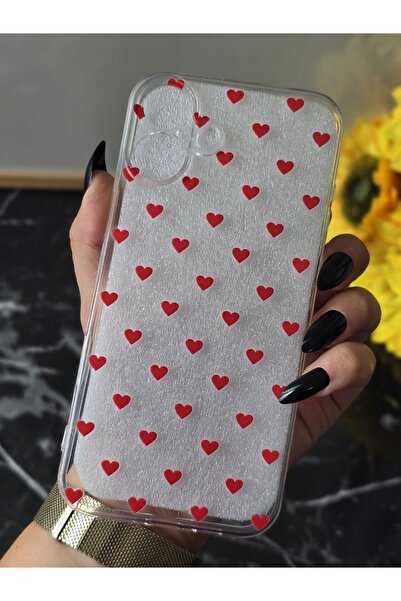 SUPER FRAME Iphone 16 Uyumlu Baskılı Şeffaf Telefon Kılıfı