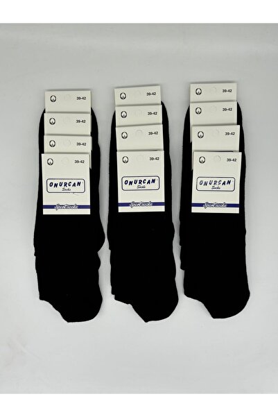 ONURCAN SOCKS 12 чифта мъжки безшевни памучни къси чорапи