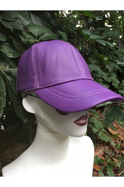 BY SCK Unisex Genuine Leather Hat