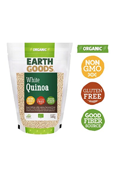 Earth Goods Organic White Quinoa GF 500g