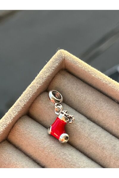 asaf yılbaşı charm | gümüş kaplama