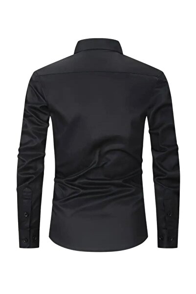 ADVANTE Чоловіча класична сорочка з довгими рукавами Micro BGL-ST03497