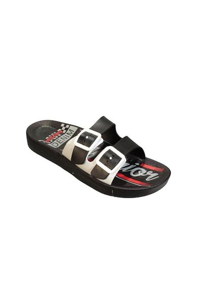 GEZER Men's Waiter Double Buckle Non-Slip Sole Pool Garden Slippers Size 36-40