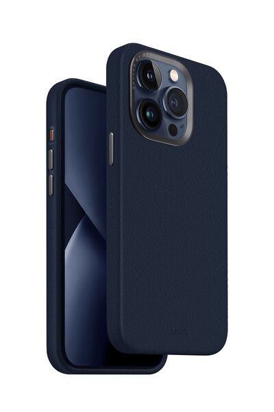 UNIQ Better By Design İphone 15 Pro Max Kılıf Lyden Serisi Deri Kaplama Magsa...